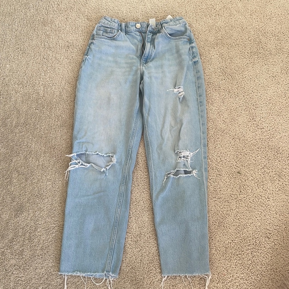 H&M Kids’ Straight Ripped Jeans | Size 11-12